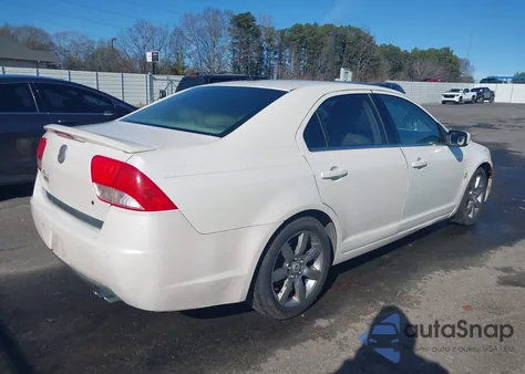 2010 Mercury Milan Premier from USA, damaged, VIN 3MEHM0JA3AR606441